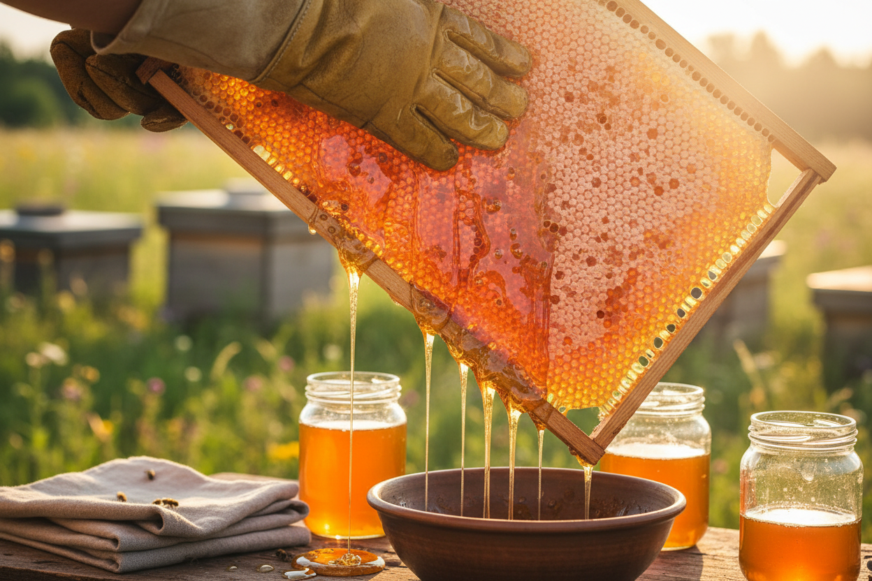 Honey extraction